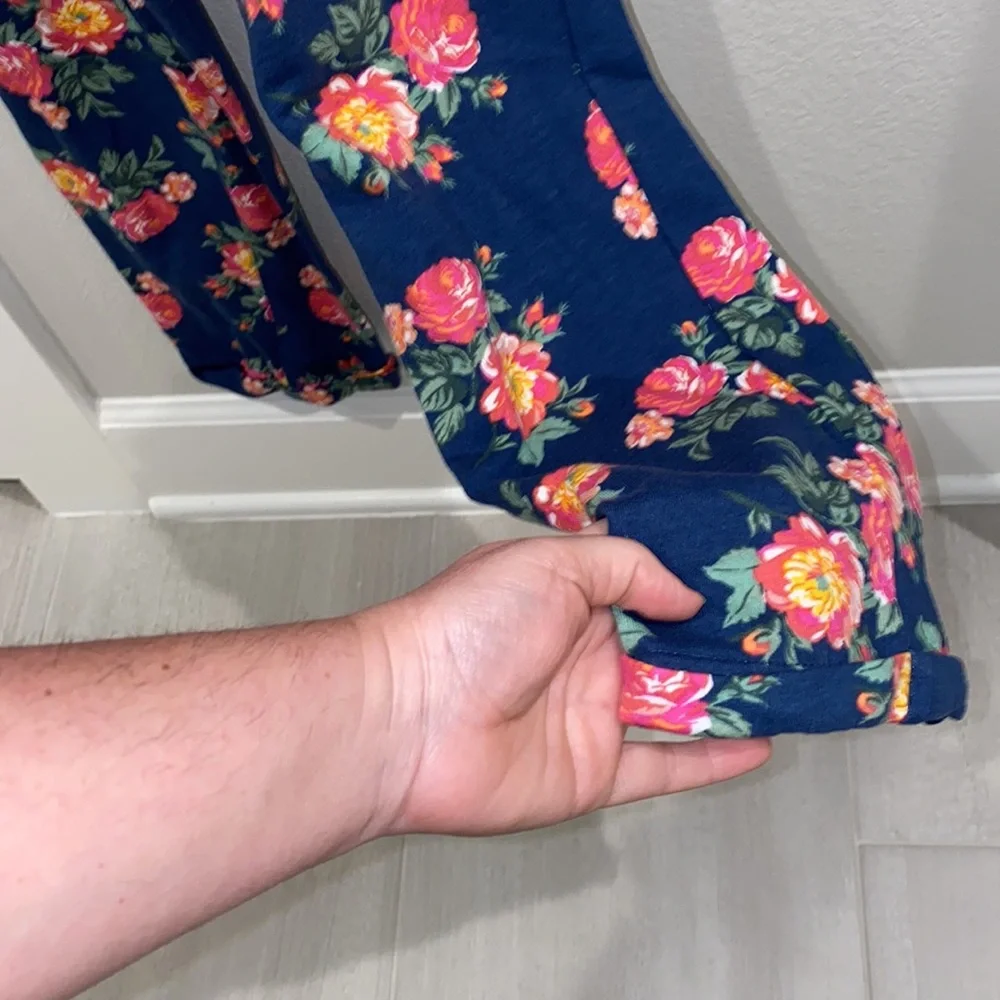 EUC Matilda Jane Clothing Size 14 Teen Tween Floral Flower Overalls MJC 2018 - Picture 8 of 11